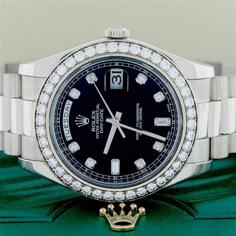 white gold rolex day date 2|Rolex president white gold 41mm.